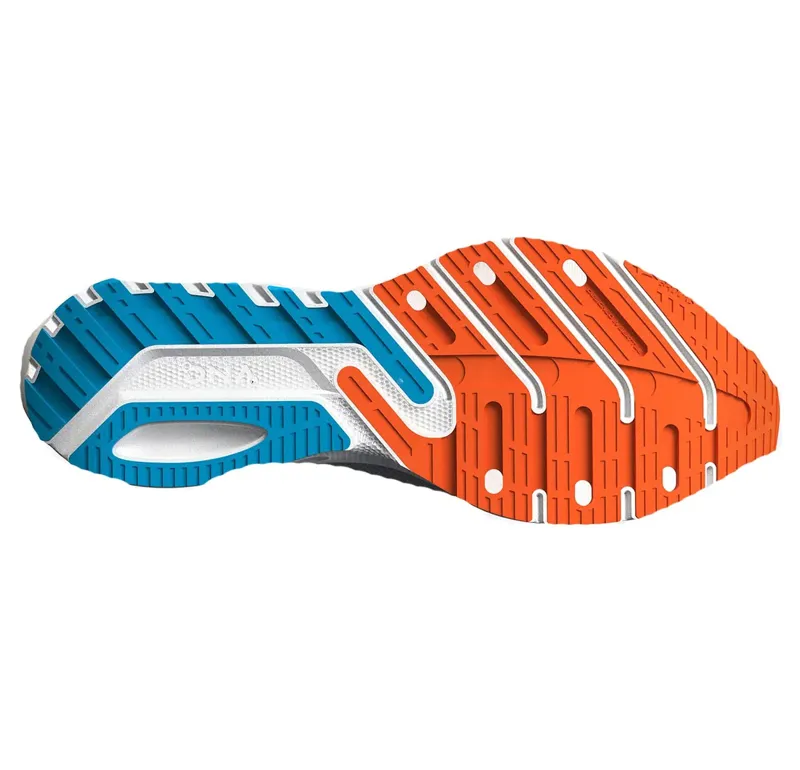 Brooks Men's Launch 10 Black/Grey/Orange-5